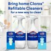 Clorox Multi-Purpose Cleaner System Starter Kit 1 Bottle and 1 Refill, Crisp Lemon 1.13 fl oz