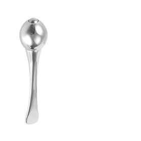 Metal Ball Round Head Eye Cream Stick Facial Dual-use Cream Massage Spoon (Color: Silver)