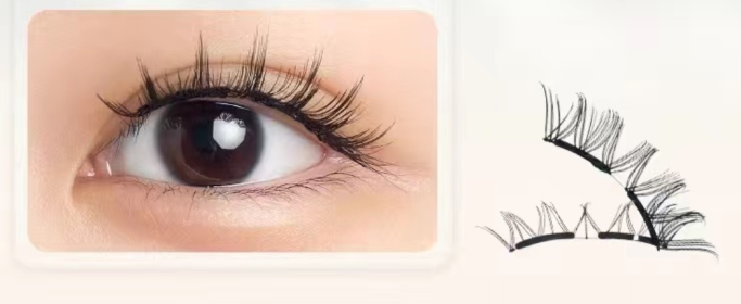 Soft Magnetic Suction And Dense C Curling Eyelashes (Option: Iris black-21.5mm)