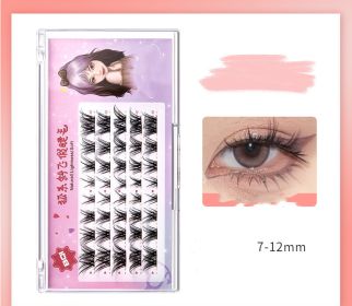 One Piece Natural Thick False Eyelashes One Piece (Option: Slanting flight 5rows)