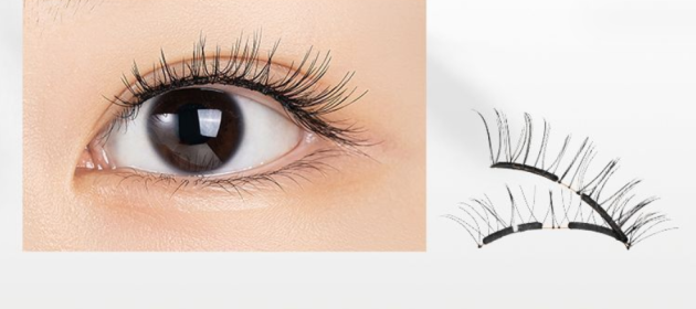 Soft Magnetic Suction And Dense C Curling Eyelashes (Option: Soft Silk Black-21.5mm)