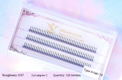 A-type False Eyelashes Female Single Cluster Piecewise (Option: Ashaped wool-8mm)