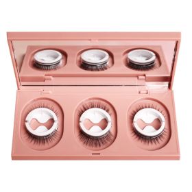 New Glue-free Self-adhesive False Eyelashes (Option: More Than WH 3 Styles Mixed)