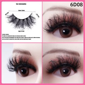 5 Pairs Of Thick False Eyelashes (Option: Style08)