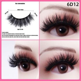 5 Pairs Of Thick False Eyelashes (Option: Style12)