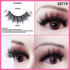 5 Pairs Of Thick False Eyelashes (Option: Style19)